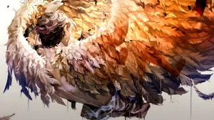 Icarus Wings In Flight Wallpaper