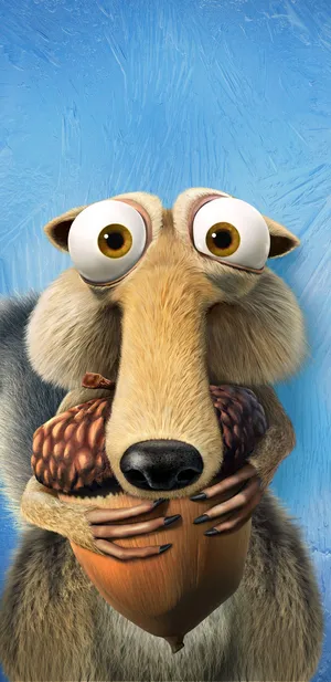 Ice_ Age_ Scrat_with_ Acorn Wallpaper