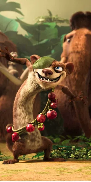 Ice_ Age_ Scrat_with_ Acorns Wallpaper