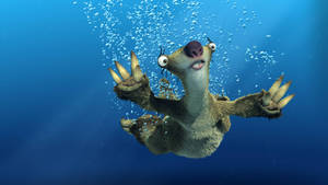 Ice Age Sid Underwater Wallpaper