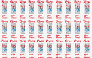 Ice-cold Coors Light: Refreshing And Crisp Wallpaper