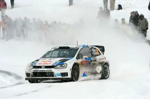 Ice Racing Thrills Wallpaper