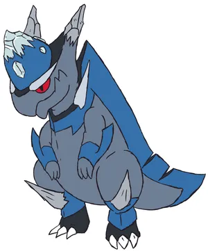 Ice Rampardos Wallpaper