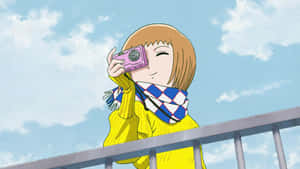 Ichi Mezato Smiling - Wallpaper Wallpaper