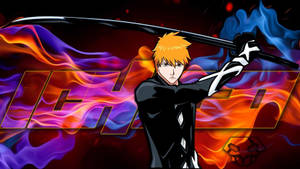 Ichigo Bankai Anime Art Wallpaper