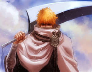 Ichigo Kurosaki Leads The Battle As The Protagonist Of The Bleach Thousand-year Blood War Arc Wallpaper