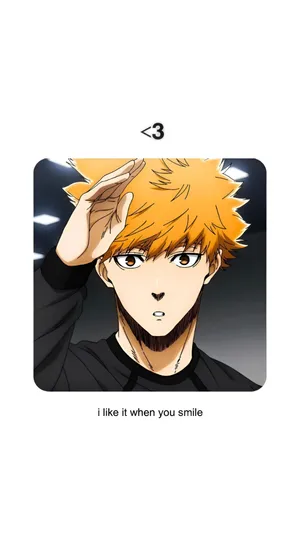 Ichigo Kurosaki Smile Wallpaper