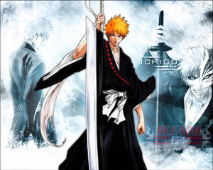 Ichigo Kurosaki, Soul Reaper And Protagonist Of The Bleach Anime Wallpaper