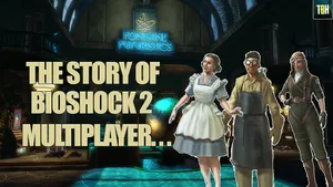 Iconic Bioshock Characters In Action Wallpaper