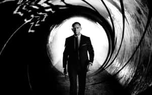 Iconic Bond Gun Barrel Walk Wallpaper