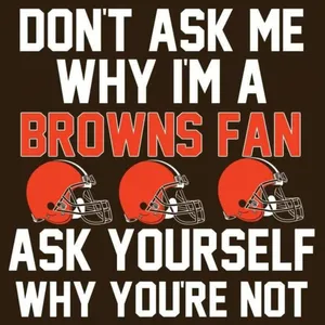 Iconic Cleveland Browns Logo Wallpaper