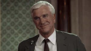 Iconic Comedic Actor Leslie Nielsen Wallpaper
