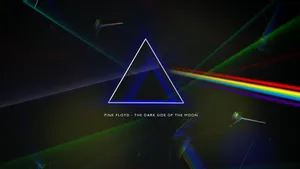 Iconic Dark Side Of The Moon Album Art Wallpaper