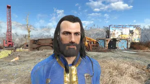 Iconic Fallout Characters Ready For Adventure Wallpaper