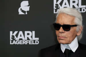 “iconic Fashion Designer Karl Lagerfeld” Wallpaper