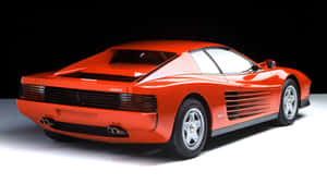 Iconic Ferrari Testarossa In Its Full Glory Wallpaper