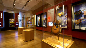 Iconic Folk Music Legend - Woody Guthrie Museum Wallpaper