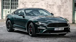 Iconic Ford Mustang Bullitt In Action Wallpaper