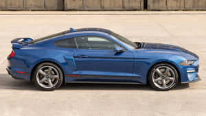 Iconic Ford Mustang California Special Cruising The Streets Wallpaper