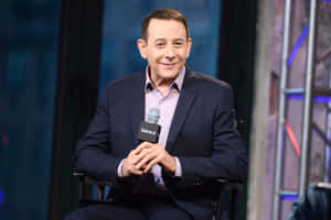 Iconic Hollywood Entertainer: Paul Reubens Wallpaper