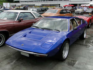 Iconic Lamborghini Urraco In Its Full Glory Wallpaper