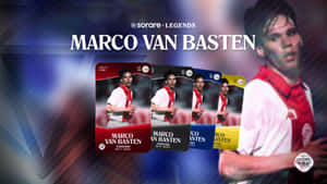 Iconic Marco Van Basten Sorare Legend Wallpaper