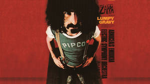 Iconic Musician - Frank Zappa In The Studio Wallpaper