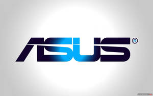 Iconic Navy Blue Asus Logo Wallpaper