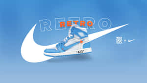 Iconic Nike Air Jordan Sneakers Wallpaper