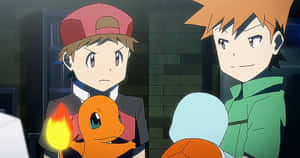 Iconic Pokemon Rivalry Wallpaper