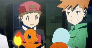 Iconic Pokemon Rivalry Wallpaper