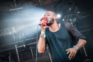 Iconic Rapper Yasiin Bey In Subdued Light Wallpaper