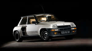 Iconic Renault 5 Turbo In Action Wallpaper