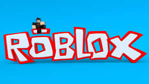 Iconic Roblox Logo Wallpaper