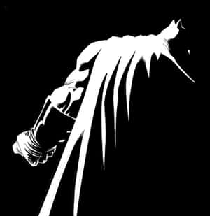 Iconic Scene From Batman: The Dark Knight Returns Wallpaper