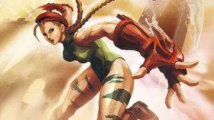 Iconic Street Fighter Characters, Ready For Battle. Wallpaper