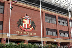 Iconic Sunderland Bridge Illuminated At Dusk Wallpaper