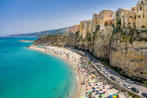 Idyllic Italian Seaside Wallpaper