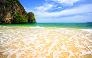 Idyllic Thailand Beach Escape Wallpaper