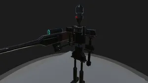 Ig-88, The Droid Assassin With Advanced Skills And Deadly Weapons.