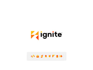 Ignite Logo Design Wallpaper