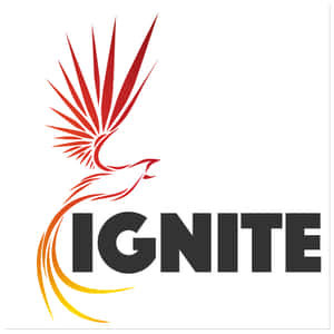 Ignite Logo Phoenix Design Wallpaper