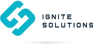 Ignite Solutions Logo Graphic Wallpaper