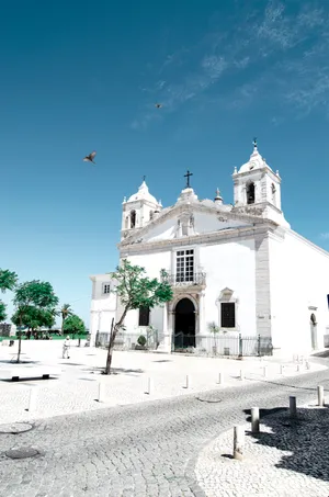 Igreja Matriz Church Portugal Wallpaper