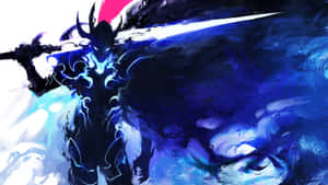 Igris Dark Knight Power Wallpaper