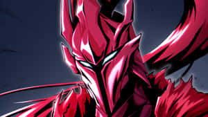 Igris Red Armor Warrior Wallpaper