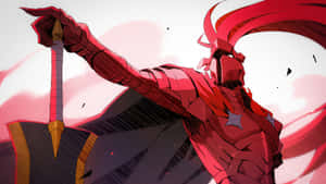 Igris Red Knight Warrior Wallpaper