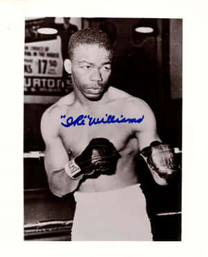 Ike Williams Marker Signature Wallpaper