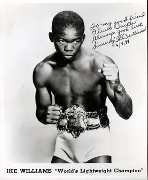 Ike Williams Personalized Signature Wallpaper