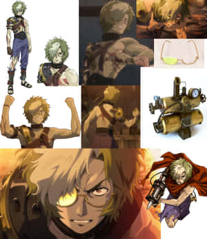 Ikoma Collage Kabaneriofthe Iron Fortress Wallpaper